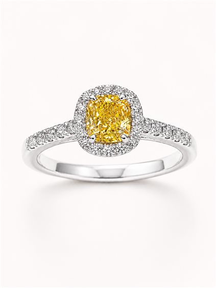 Anello Vidali Gioielli Donna in Oro bianco Diamante ANOR-100-34 - ANOR-100-34
